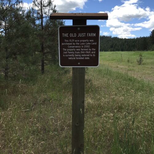 Just Farm Sign